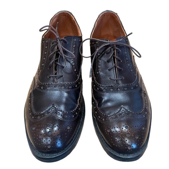 Allen Edmonds Whitney Wingtip Oxfords Dress Shoes Mens 9 D 6721 Leather Academia main image 9